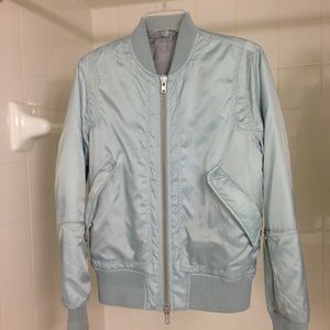 Tim Coppens Ice Blue MA-1 Jacket in XS